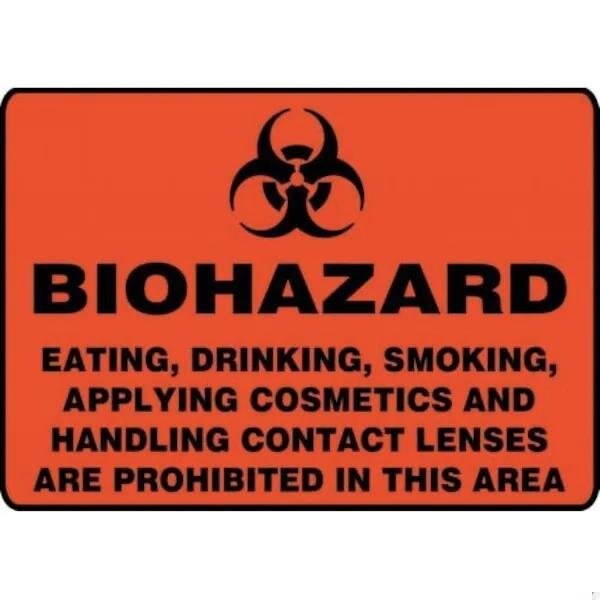 Accuform Safety Sign, MBHZ510XV MBHZ510XV - main